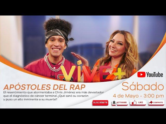 En Vivo: Chris Jiménez de Apóstoles del Rap y Nadia Música [Entrevista exclusiva] | Vive Más Tv