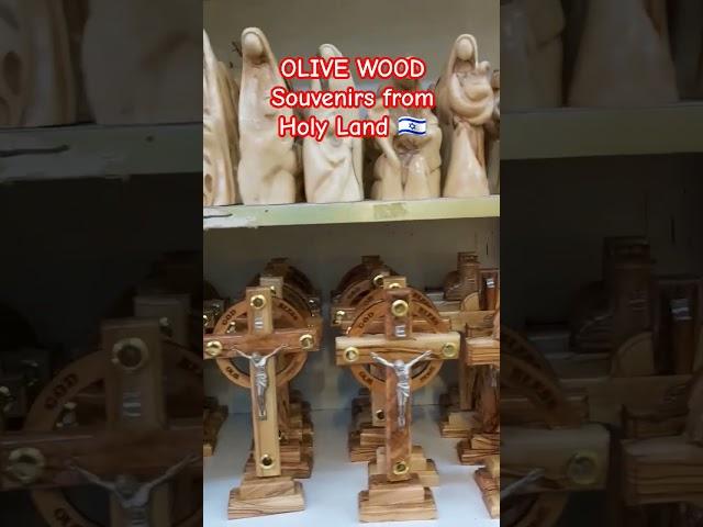 Pure Olive Wood Souvenirs from Holy Land 