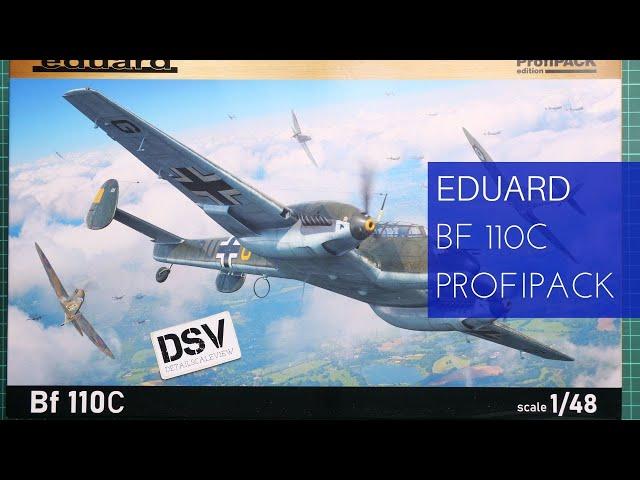 Eduard 1/48 Bf 110C Profipack (8209) Review