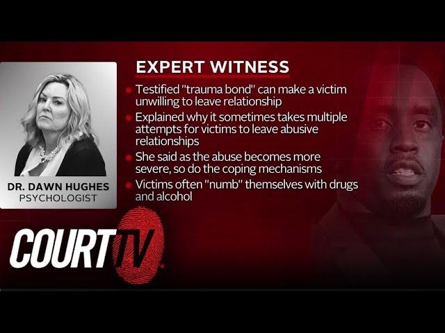 Diddy Trial: Psychologist Dr. Dawn Hughes Talks 'Trauma Bond'