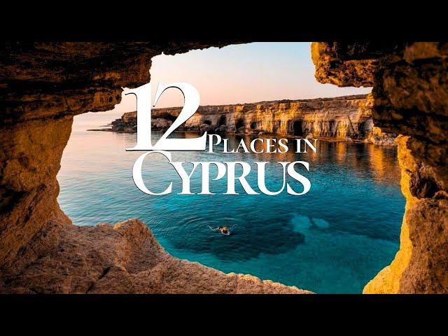 12 Most Beautiful Places to Visit in Cyprus 4K  | Cyprus Travel Guide