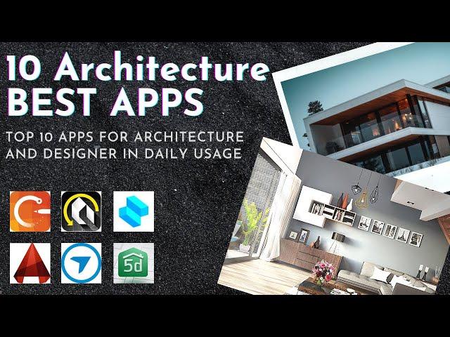 Best Mobile Apps For Architects and Designers 2021 | Android & iOS | TOP 10 | The Design Studio