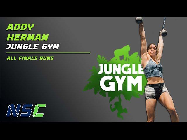 NSC 3rd Place Addy Herman | Every Finals Run From Jungle Gym Qualifier | Season 2