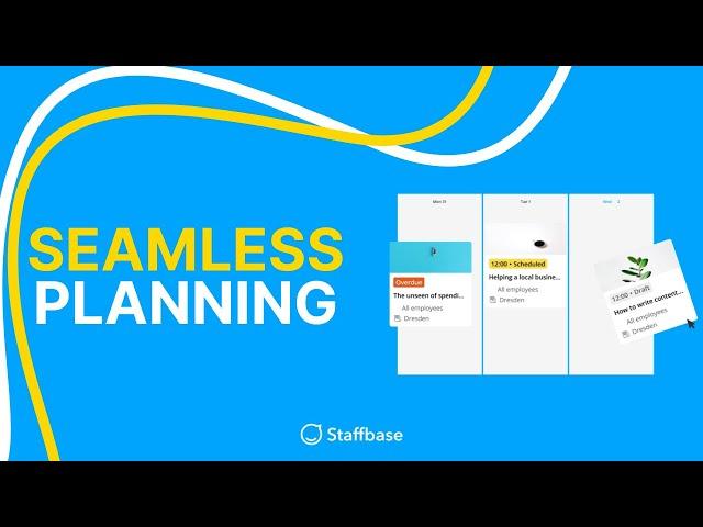 Internal Communication Planning with Staffbase