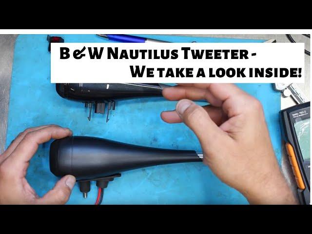 Hilltop Workshop | Show & Tell - Bowers & Wilkins Nautilus Tweeter