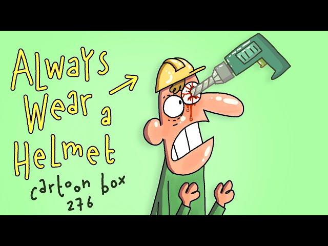 Always Wear A Helmet | Cartoon Box 276 by FRAME ORDER | Hilarious animated Cartoons | New Episode