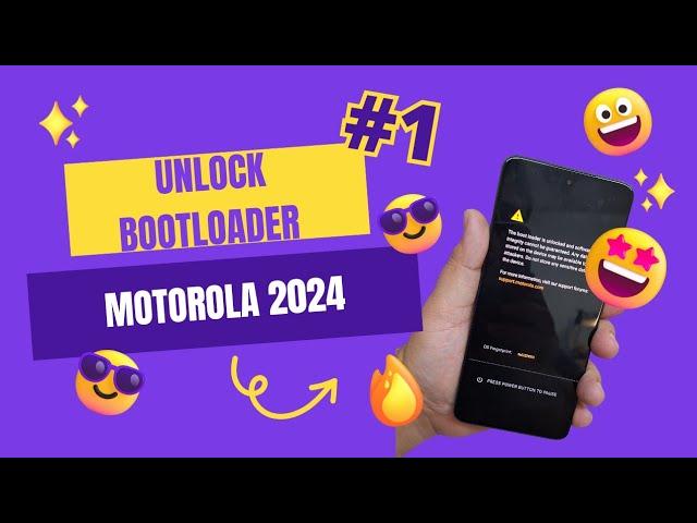 DESBLOQUEA BOOTLOADER EN CUALQUIER MOTOROLA 2024 G84 G54 EDGE 50 FUSION ETC