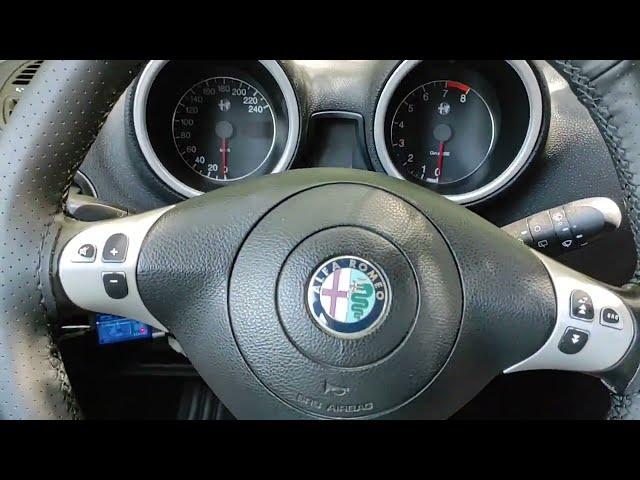 Alfa Romeo 156, сброс сообщения о сервисе.