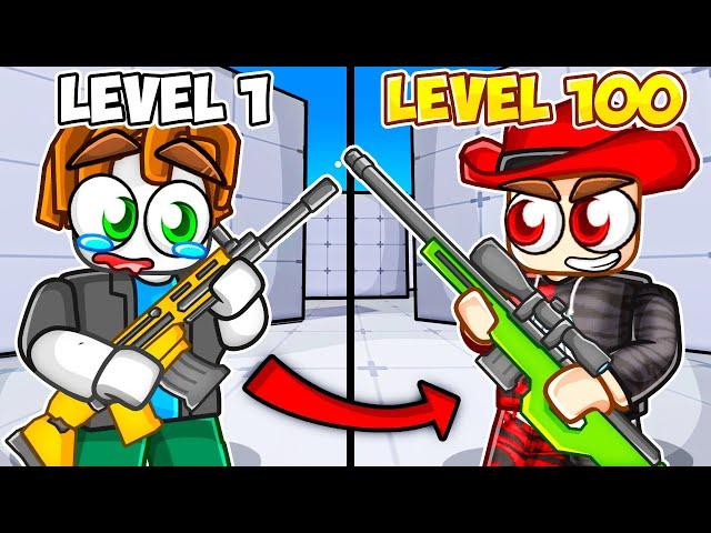 LEVEL 1 TO 100 In Roblox Rivals - Ep.1 (FRESH START)