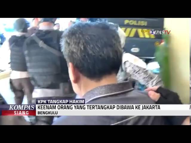 Hakim Tipikor Bengkulu Ditangkap KPK