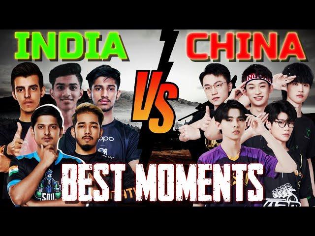 When INDIAN Teams Met CHINESE Teams | Best Moments | PUBG Mobile Esports