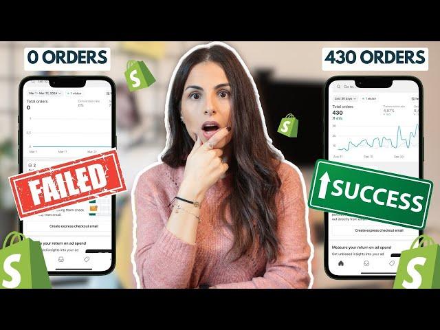 Zero sales on Shopify: Here is what to do! 