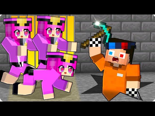 ‍️ BOY IN GIRLS JAIL IN MINECRAFT!