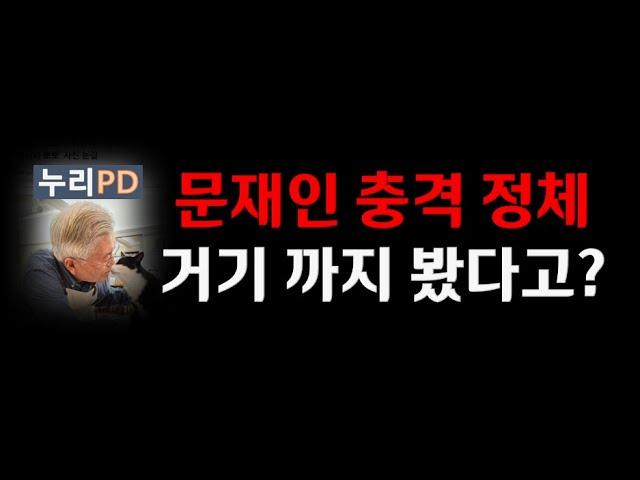 문재인 충격 정체/ 와 거기 까지 갔다고?/누리pd-tv