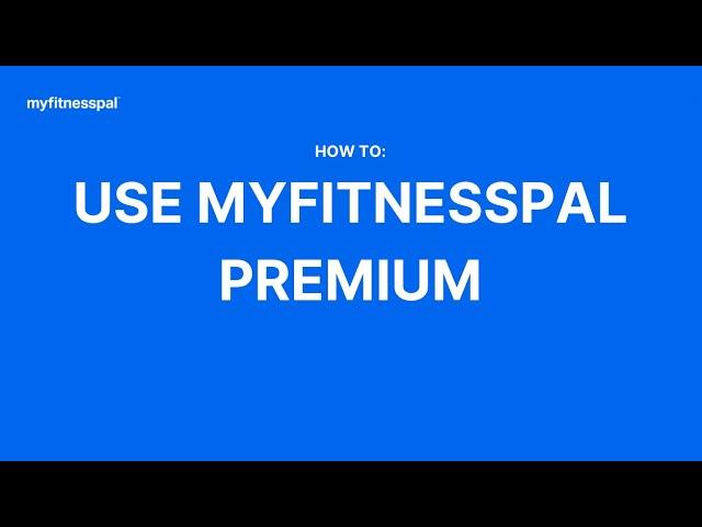 What MyFitness Premium Includes (& How to Use the Features!) | Tutorial