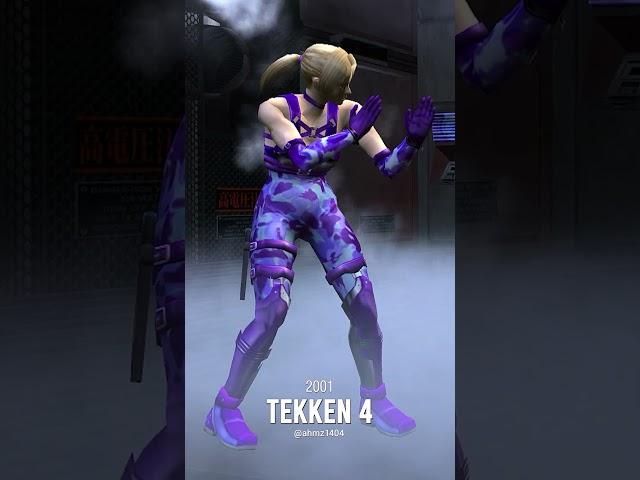 Nina Williams Tekken 1 to Tekken 8 Comparison