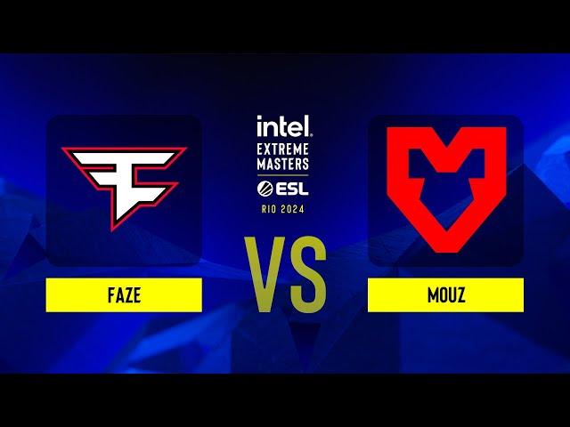 FaZe vs. MOUZ - IEM Rio 2024 - Group A