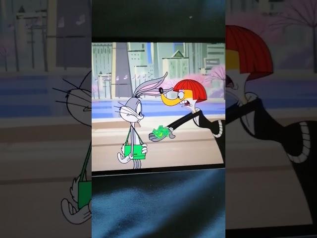 New Looney Tunes Looney Tunes Season 4 Claudette Bugs Gets Trolling #shorts