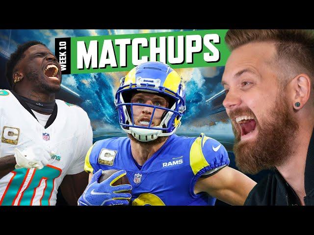 Week 10 Matchups + Double Shame, Chase BOOM! | Fantasy Football 2024 - Ep. 1673