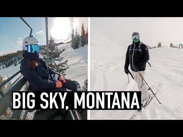 Ski Trip to Big Sky Montana | Travel Vlog 2021