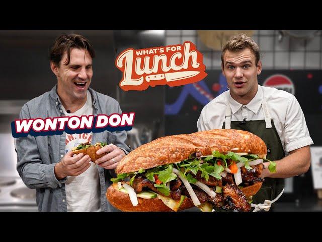 Wonton Don Makes Iconic Banh Mi Sandwich | What's For Lunch