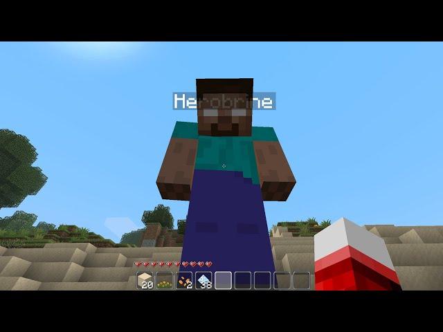 herobrine bizni qishloqda 2-qism