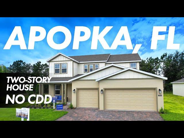 First-Time Buyer’s Dream: 4 Bed, 3 Bath 2-Story House in APOPKA, FL | NO CDD