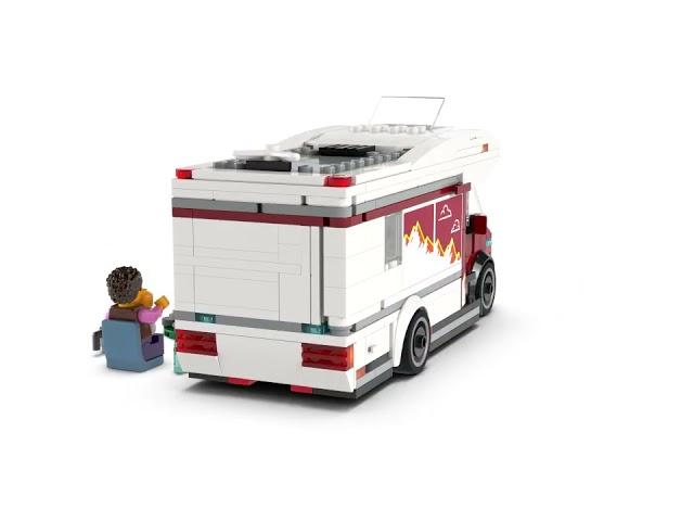 LEGO 60454 Avontuurlijke Camper, Trek de wijde wereld in met LEGO City @2TTOYS  360 SoMe