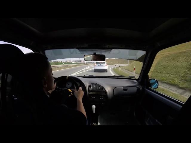 saxo vts | new 13x64 gearbox and lsd test | gopro onboard pov