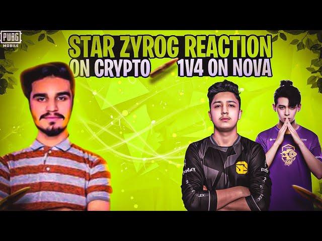 @starzyrogyt  React On i8 @crypto5775 1v4 On NOVA Esports | Crypto 1v4 On NOVA