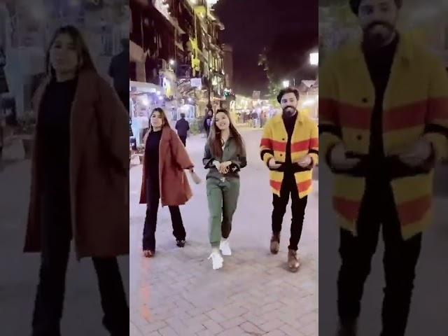 Dr Madiha khan and Rabeeca khan new Tiktok video with Mj Ahsan