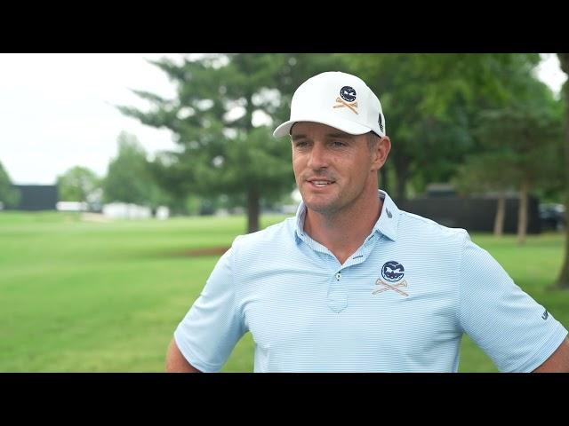 Bryson DeChambeau Preview Interview 2023 LIV Golf Washington DC © LIV Golf