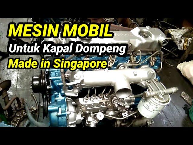 Mesin Mobil Untuk Kapal Kayu || Model 4D32 Made in Singapore
