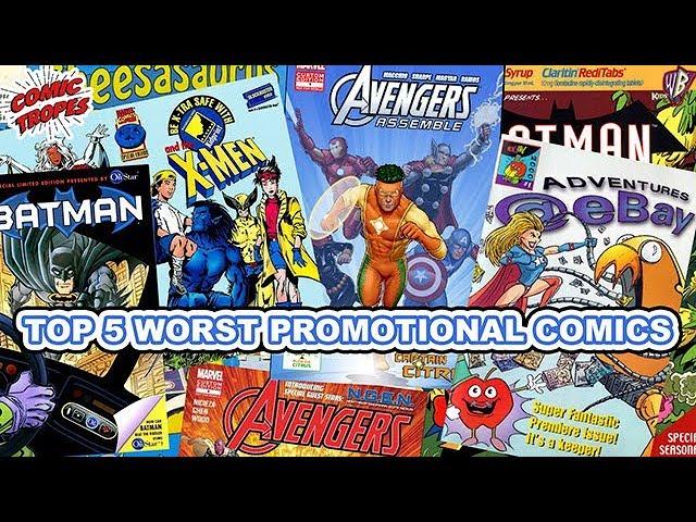 Top 5 Worst Promotional Comics