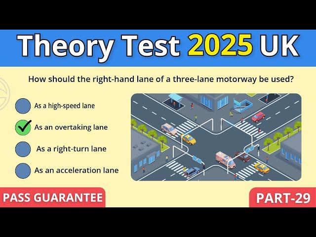 Theory Test 2025 UK | Get 50/50 First Time #theorytest