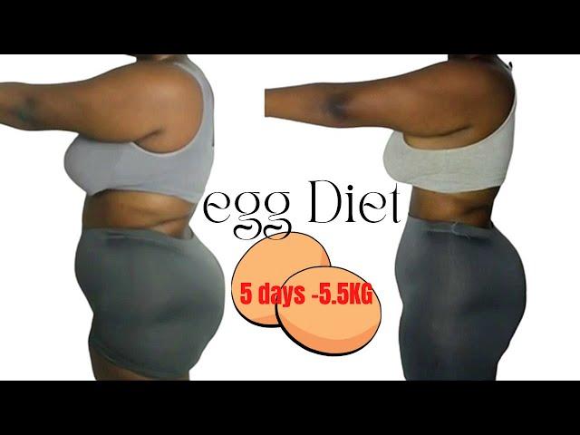 I lost 12lbs in 5 days | Egg Diet Results (-5.5Kg)