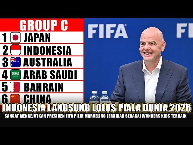  KEPUTUSAN TAK TERDUGA PRESIDEN FIFA MALAM INI!! SCANARIO INDONESIA BISA LANGSUNG LOLOS PIALA DUNIA