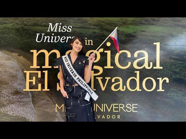 Michelle Dee lands in El Salvador for Miss Universe 2023