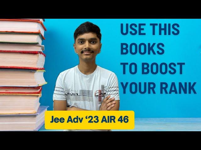 Book suggestions for Jee Advanced