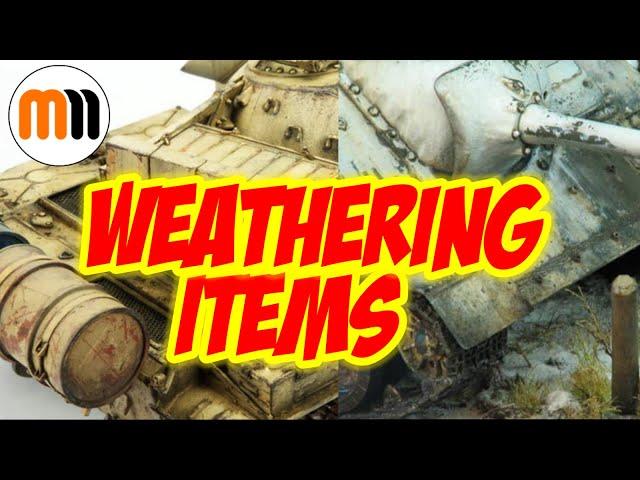 The Top Ten Weathering Materials and Techniques to make your Scale Models more Realistic