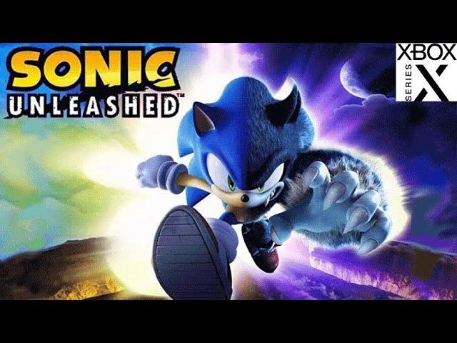 Sonic Unleashed (Xbox Series X) Full Walkthrough + DLC | 1440p 60FPS.