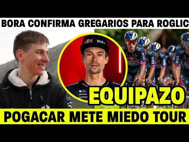 ESPECTACULAR EQUIPO DEL REDBULL BORA PARA ROGLIC TOUR DE FRANCIA | POGACAR METE MIEDO A SUS RIVALES