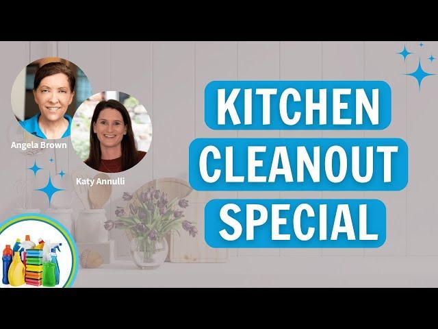 Professional Secrets for a Clean and Tidy Kitchen with Katy Annulli