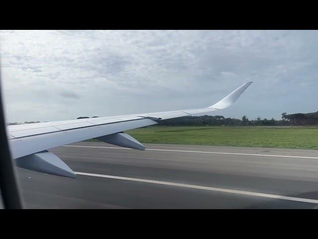 ITA Airways Airbus A350 Landing at Rome Fiumicino Airport (10/10/2024)