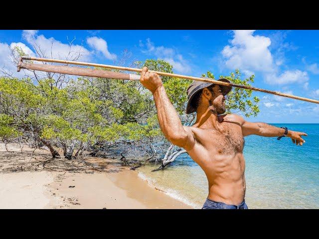 Island Survival with Traditional Indigenous Spear