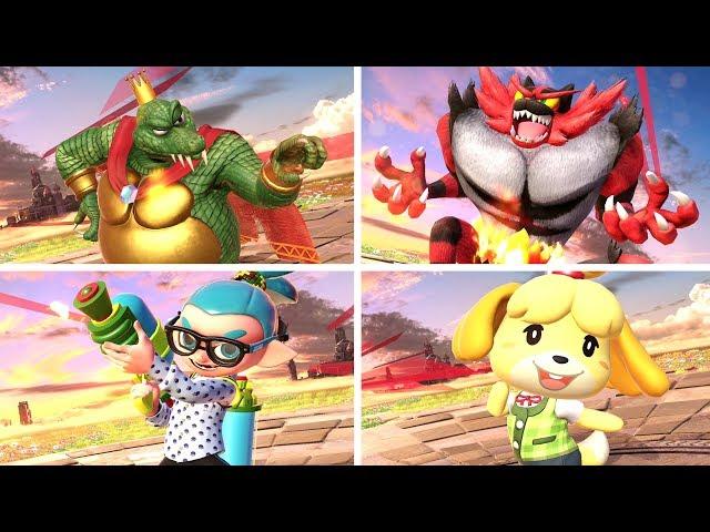 Super Smash Bros Ultimate: All Victory Poses