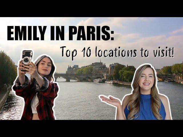 EMILY IN PARIS Filming Locations You MUST Visit | Walking Tour