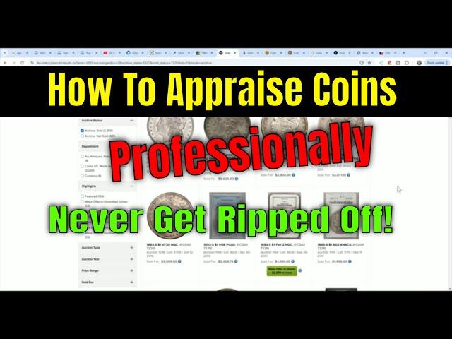 DIY Coin Appraisal - You Got To Know These To Buy Or Sell Coins