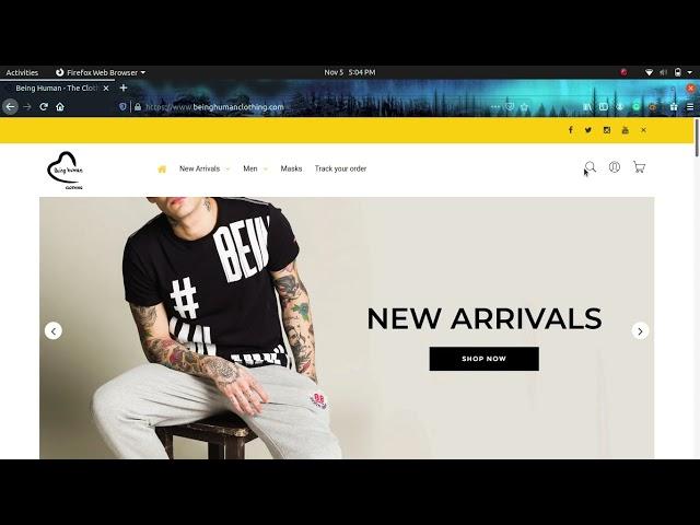 XSS BUG | BUG BOUNTY POC | BEINGHUMANCLOTHING.COM