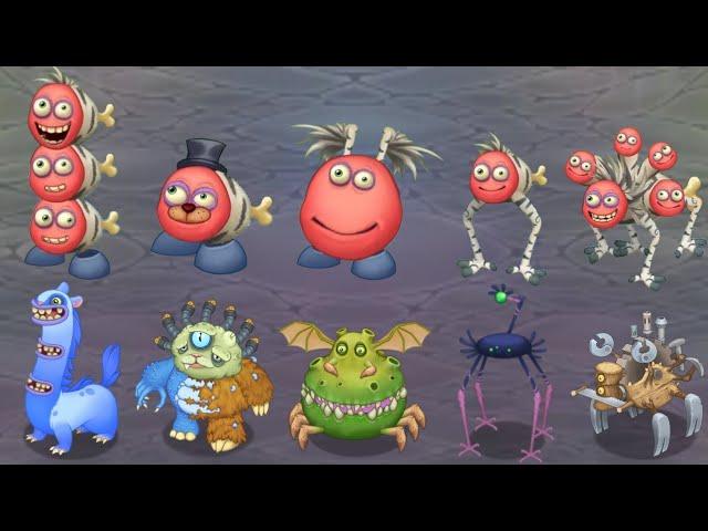 Regular Monsters Ethereal Workshop VS RawZebra Monsters | My singing monsters | Theremind MSM